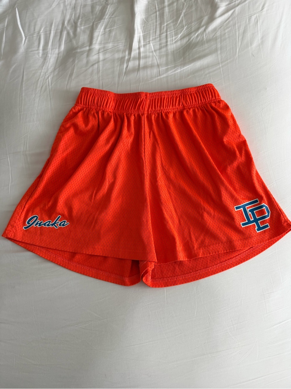 Inaka Power Men’s Athletic Shorts in Bright Orange